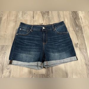 Blue jean shorts size 12